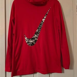 Nike Red Dri-FIT Performance Long Sleeve Top (see description)